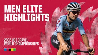 Men Elite Highlights  2022 UCI Gravel World Championships [upl. by Assyla]