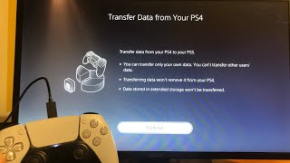 How to Transfer Data From PS4 to PS5 Tutorial For Beginners 2025 [upl. by Bonney]