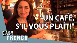 How to Order Coffee in a French Café  Super Easy French 75 [upl. by Gillie]