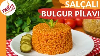 Tane Tane Salçalı Bulgur Pilavı Tarifi [upl. by Zanlog]