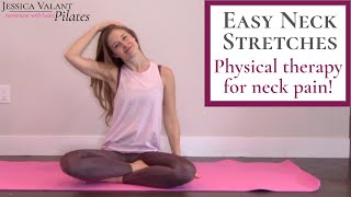 Neck Stretches  Neck Pain Relief That Works [upl. by Ayatnahs]