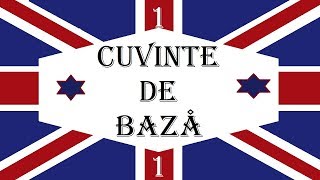 Invata engleza  VOCABULAR 1  Cuvinte de baza in Limba engleza 1 [upl. by Namie]