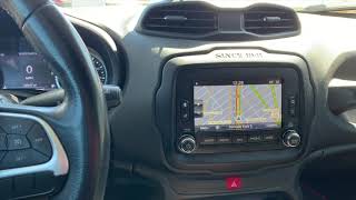 How to properly use navigation system on a Jeep Renegade [upl. by Fanestil]