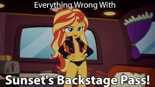 Everything Wrong With Equestria Girls Sunsets Backstage Pass [upl. by Fidellia919]