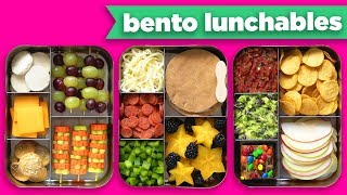 NEW Bento Box Healthy Lunches – DIY LUNCHABLES  Mind Over Munch [upl. by Torras]