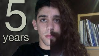 Five Years Time Lapse half a decade of hair growth [upl. by Williamsen]