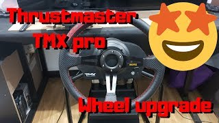 Thrustmaster TMX pro wheel upgrade [upl. by Renwick]