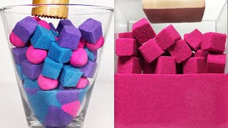 Very Satisfying and Relaxing Compilation 159 Kinetic Sand ASMR [upl. by Saoj]