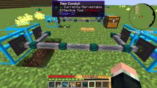 Minecraft Ender IO Conduits Spotlight Part 35 quotItem Conduitsquot [upl. by Neill]