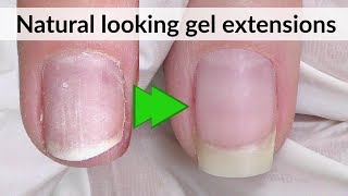 Natural Looking Gel Nail Extensions  Bio Sculpture Gel Review [upl. by Anneiv]