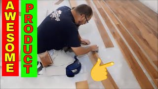 CORETEC VINYL PLANK FLOORING INSTALLATION HOW TO [upl. by Loutitia304]