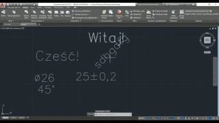 AutoCad 2017  tabliczka rysunkowa [upl. by Panayiotis]