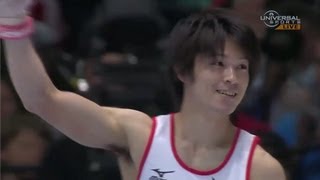 2013 AllAround Champ Kohei Uchimura  Universal Sports [upl. by Eanrahs]