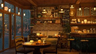 Cozy Cafe Ambiance Background Music [upl. by Bannon331]