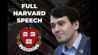 Martin Shkreli  Full Harvard Speech [upl. by Elaine]