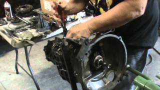 BUILDING A VW TRANSMISSION Volkswagen aircooled transaxle build [upl. by Novah]