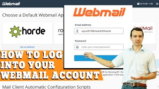 HOW TO LOG INTO YOUR WEBMAIL ACCOUNT STEP BY STEP☑️ [upl. by Suivatnod]