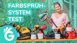 Farbsprühsystem Test – 7 Farbsprühgeräte im Vergleich [upl. by Hildegaard]