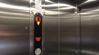 KONE MonoSpace MRL Traction elevators  Continentalgaraget Stockholm Sweden [upl. by Laban]