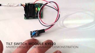 Tilt Switch Module KY020 [upl. by Anauj158]