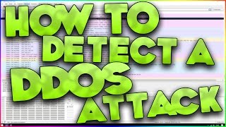 How To Detect A DDOS Attack On Your Network  Wireshark Tutorial [upl. by Anallij]