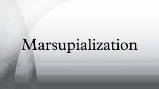 Marsupialization [upl. by Nuahsor]