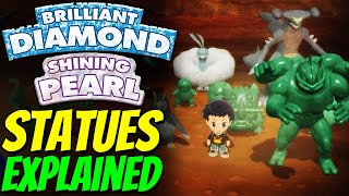 STATUES Explained in Pokemon Brilliant Diamond and Shining Pearl [upl. by Yaf]