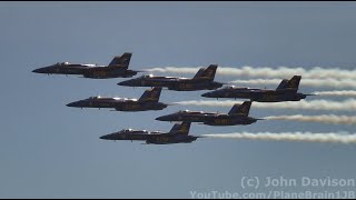 2022 Jones Beach Air Show  USN Blue Angels [upl. by Midian183]