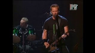 20030503  Metallica  MedleyFrantic  MTV Icon 2003 [upl. by Nimajnab]