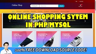 Online Shopping System using PHPMySQL  Free Download Source Code [upl. by Attelrak]