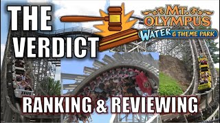 The Verdict on Mount Olympus  Reviewing the Park amp Ranking the Coasters [upl. by Brenden128]