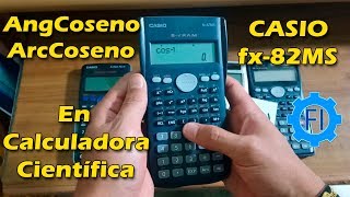 ArcoCoseno en Calculadora Científica Casio fx82MS  Salvador FI [upl. by Arotak570]