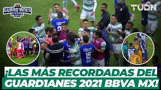 ¡SE DIERON CON TODO Las peleas más recordadas del Guard1anes 2021 BBVA MX  TUDN [upl. by Jimmie991]