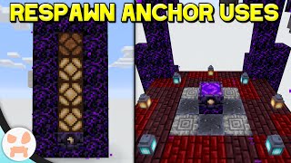 RESPAWN ANCHOR USES  Minecraft 116 Nether Update [upl. by Nove]