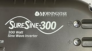 Unboxing of Morningstar SureSine 300w Pure Off Grid Inverter [upl. by Olegnalehcim]