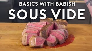 Sous Vide  Basics with Babish [upl. by Leiruh]