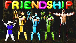 Mortal Kombat II All Friendships Arcade [upl. by Charmane494]