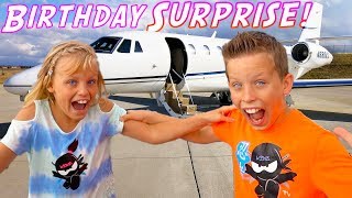 Paxton and Payton Twin Birthday SURPRISE [upl. by Adok3]