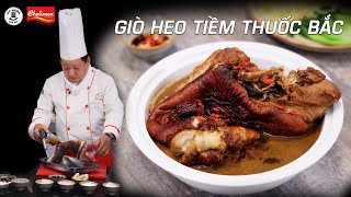 Cách làm Chân giò hầm thuốc bắc ngon và bổ dưỡng  Dạy học nấu ăn  Kỹ Năng Vào Bếp [upl. by Eberto]