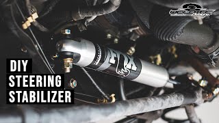 DIY Steering Stabilizer Install  Ford Econoline Van [upl. by Almena]