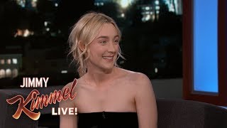 Saoirse Ronan on Her Mom Oscars amp Timothée Chalamet [upl. by Aicylla354]