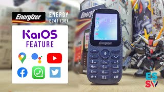 KaiOs Features On Energizer Energy E241  Whatsapp  Facebook  Youtube  Google Maps Etc [upl. by Ripp405]