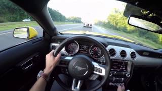 2015 Ford Mustang GT Automatic  WR TV POV Test Drive [upl. by Inram]