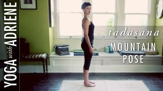 Mountain Pose Tadasana  Yoga With Adriene [upl. by Ruben]