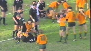 Wallabies v All Blacks 1992  Ballymore Brisbane Highlights  Part 3 [upl. by Sido561]