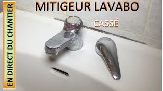 COMMENT REMPLACER UN MITIGEUR LAVABO [upl. by Nawrocki]