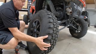 Changing UTV Wheels amp Tires Shock Therapy LIVE [upl. by Ahto]