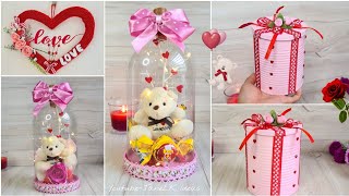 3 Manualidades Para SAN VALENTIN  Diy ValentineS Day  Decoraciones para el 14 de febrero [upl. by Hachman611]