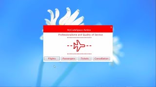 Airline Management System Using Java Swing and MySql [upl. by Blumenthal447]