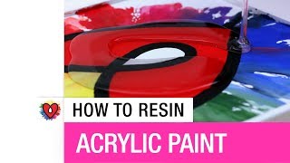 How To Resin Acrylic Paint [upl. by Clint]